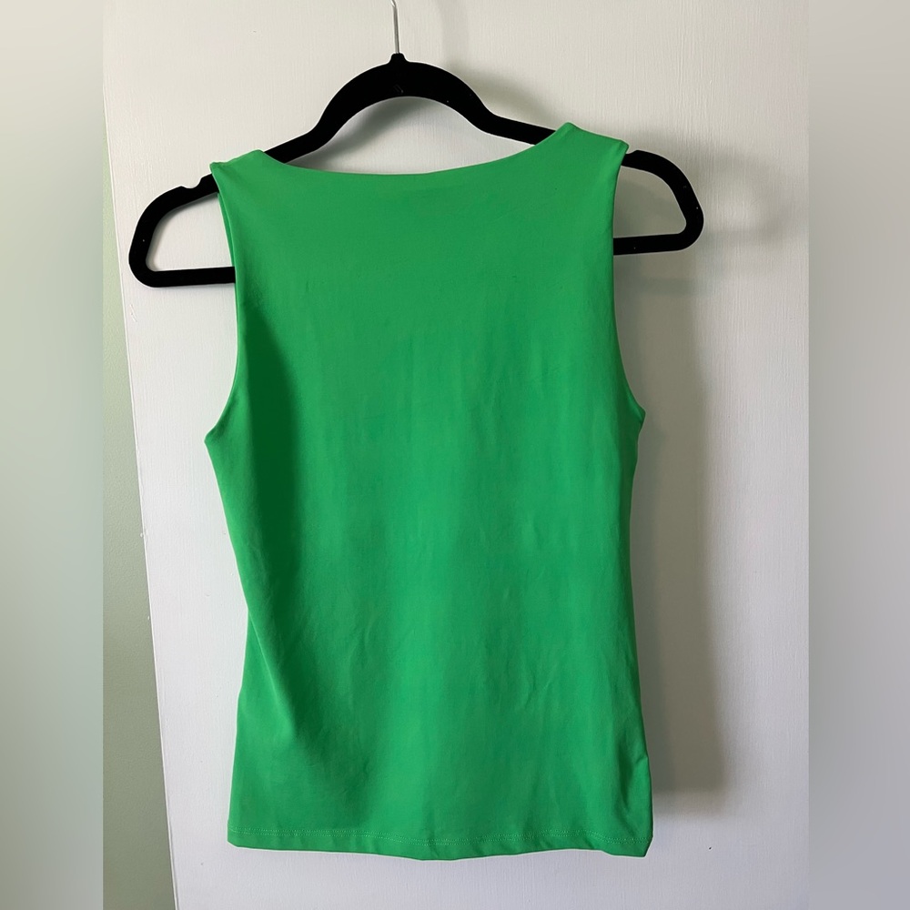 Zara Green Fitted Tank Top
Chest 31” with lots of stretch
Gorgeous! - Picture 2 of 6